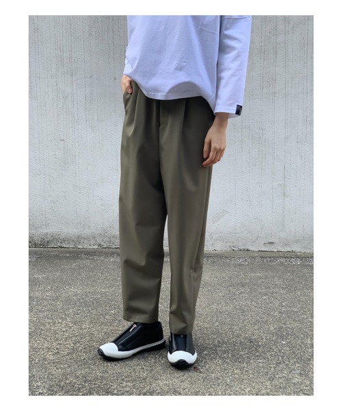 ZUCCa（ズッカ）の「T/Wウォッシャブル/パンツ（その他パンツ・レディース・ブラック/カーキ/グレー・M size/S size）」の16枚目の写真
