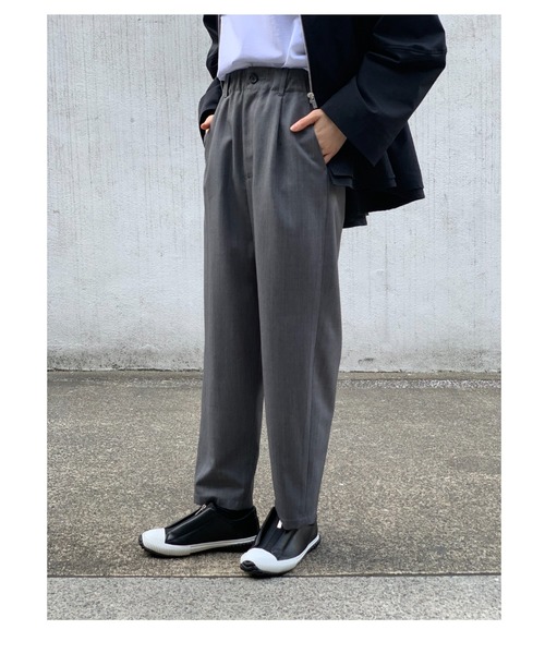 ZUCCa（ズッカ）の「T/Wウォッシャブル/パンツ（その他パンツ・レディース・ブラック/カーキ/グレー・M size/S size）」の18枚目の写真