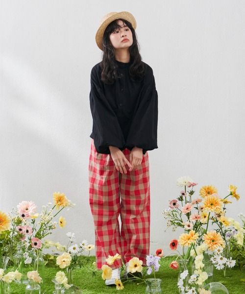 MERLOT(メルロー)の「ヴィンテージ袖バルーンブラウス(シャツ/ブラウス・レディース・ホワイト/ブラック・FREE)」の11枚目の写真