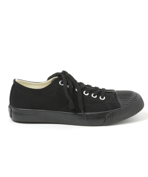 studio CLIP（スタディオクリップ）の「キャンバスフットベットスニーカー（スニーカー・レディース・オフホワイト/ブラック・LARGE/MEDIUM）」の11枚目の写真