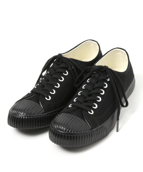 studio CLIP（スタディオクリップ）の「キャンバスフットベットスニーカー（スニーカー・レディース・オフホワイト/ブラック・LARGE/MEDIUM）」の17枚目の写真