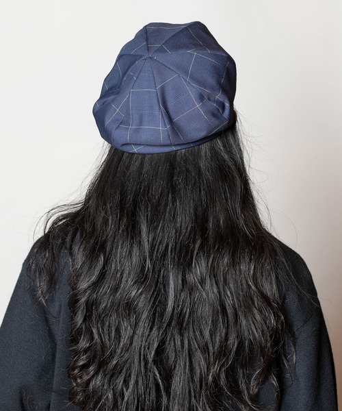 CA4LA(カシラ)の「CIRCLET GC(ハンチング/ベレー帽・メンズ・ライトグレー/ベージュ/ネイビー・ONESIZE)」の9枚目の写真