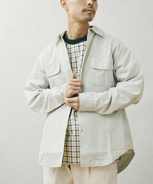 JOURNAL STANDARD relume（ジャーナルスタンダード　レリューム）の「CHECK TEE（Tシャツ/カットソー・メンズ・ブルー/パープル/ネイビー/グリーン・LARGE/MEDIUM）」の7枚目の写真