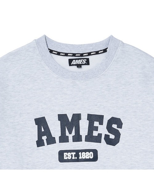 AMESWORLDWIDE（アメスワールドワイド）の「【AMESWORLDWIDE 】オーセンティック ロゴスウェットシャツ / AUTHENTIC LOGO SWEATSHIRTS（スウェット・レディース・ネイビー/グレー・MEDIUM/LARGE）」の22枚目の写真
