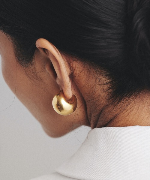 9ban(キューバン)の「【9ban】キューバン/ Balloon pierce(ピアス(両耳用)・レディース・ゴールド・FREE)」の3枚目の写真