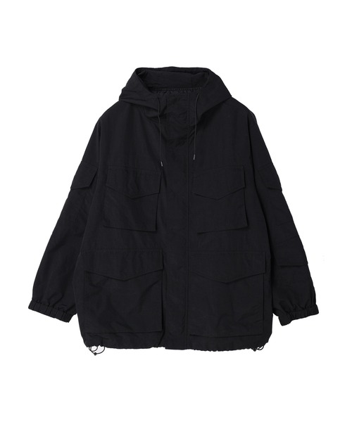 CRAFT STANDARD BOUTIQUE(クラフトスタンダードブティック)の「RAFミリタリパーカー *(マウンテンパーカー・メンズ・ブラック/オリーブ・M/L)」の2枚目の写真