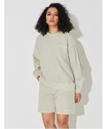 ALEXIA STAM | Logo Pigment Dyed Sweatshirt/ロゴピグメントダイスウェットシャツ(スウェット)
