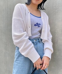 PBLIM | 【PAGEBOYLIM】ニットショートカーデ(カーディガン/ボレロ)