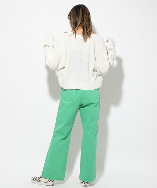 PBLIM（ページボーイリム）の「【PAGEBOYLIM】ニットショートカーデ（カーディガン/ボレロ・レディース・ブラック/オフホワイト/グリーン系その他・FREE）」の8枚目の写真