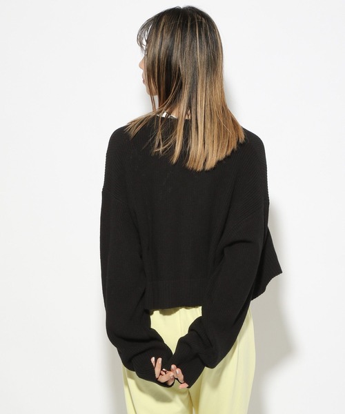 PBLIM（ページボーイリム）の「【PAGEBOYLIM】ニットショートカーデ（カーディガン/ボレロ・レディース・ブラック/オフホワイト/グリーン系その他・FREE）」の11枚目の写真