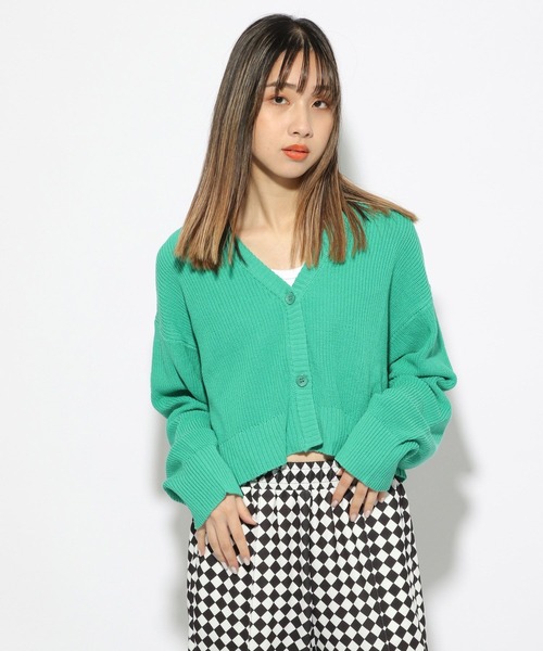 PBLIM（ページボーイリム）の「【PAGEBOYLIM】ニットショートカーデ（カーディガン/ボレロ・レディース・ブラック/オフホワイト/グリーン系その他・FREE）」の15枚目の写真