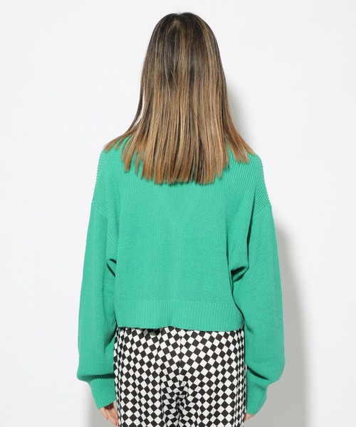 PBLIM（ページボーイリム）の「【PAGEBOYLIM】ニットショートカーデ（カーディガン/ボレロ・レディース・ブラック/オフホワイト/グリーン系その他・FREE）」の21枚目の写真