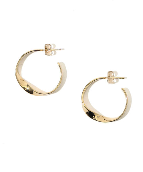 TOMORROWLAND (トゥモローランド)の「PHILIPPE AUDIBERT CHARLEE ツイストフープピアス(ピアス(両耳用)・レディース・ゴールド系その他・FREE)」の1枚目の写真