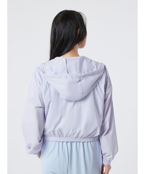 GAP（ギャップ）の「Uvカット・はっ水ジャケット（ナイロンジャケット・レディース・ラベンダー/グレー系その他/ピンク系その他/アクア・S/M/L/XS/XXS）」の7枚目の写真