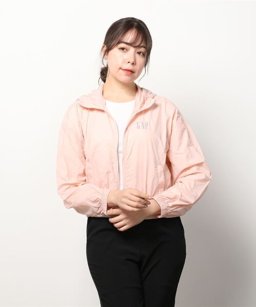 GAP（ギャップ）の「Uvカット・はっ水ジャケット（ナイロンジャケット・レディース・ラベンダー/グレー系その他/ピンク系その他/アクア・S/M/L/XS/XXS）」の17枚目の写真