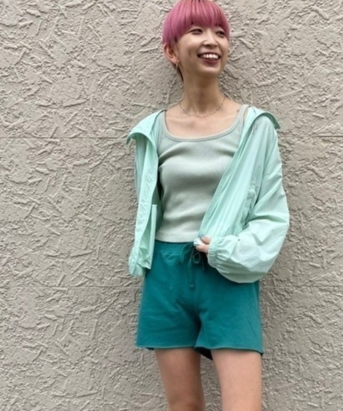 GAP（ギャップ）の「Uvカット・はっ水ジャケット（ナイロンジャケット・レディース・ラベンダー/グレー系その他/ピンク系その他/アクア・S/M/L/XS/XXS）」の6枚目の写真