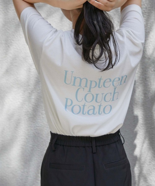 WEGO(ウィゴー)の「WEGO/グラフィックTシャツ(Tシャツ/カットソー・レディース・ホワイト/オフホワイト/イエロー/ブルー/その他1/その他2/オートミール/ホワイト系その他/ブラック/その他6/その他4/その他5/その他7/その他8/その他3/ライトピンク/その他10/その他9/その他11/スミクロ・FREE)」の16枚目の写真