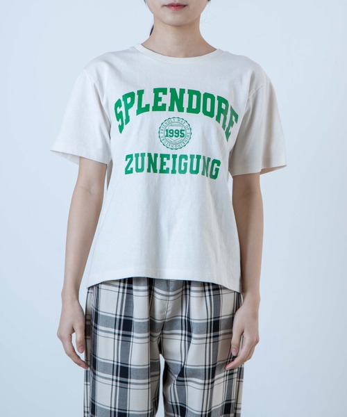 WEGO(ウィゴー)の「WEGO/グラフィックTシャツ(Tシャツ/カットソー・レディース・ホワイト/オフホワイト/イエロー/ブルー/その他1/その他2/オートミール/ホワイト系その他/ブラック/その他6/その他4/その他5/その他7/その他8/その他3/ライトピンク/その他10/その他9/その他11/スミクロ・FREE)」の21枚目の写真