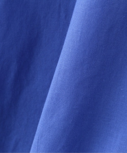 N.（N. Natural Beauty Basic）（エヌエヌナチュラルビューティーベーシック）の「【S Size Line】◆コットンローン開襟ハイウエストワンピース（ワンピース・レディース・モカ/チャコールグレー/ブルー/グリーン・SMALL/MEDIUM）」の16枚目の写真