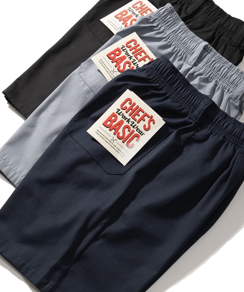 SlashDate（スラッシュデイト）の「ワイドシルエットスケーターショーツ/チノショーツ/シェフショーツ/イージーショーツ（チノパンツ・メンズ・ブラック/ベージュ/グレー/ネイビー/カーキ/アイボリー/ブルー/ホワイト系その他/ダークインディゴブルー/ブラック系その他/ベージュ系その他/ワンウォッシュ/ブラック系その他2・M/L/XL）」の10枚目の写真