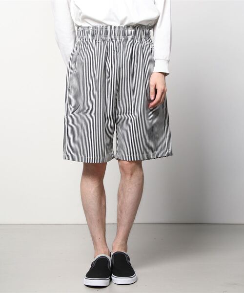 SlashDate（スラッシュデイト）の「ワイドシルエットスケーターショーツ/チノショーツ/シェフショーツ/イージーショーツ（チノパンツ・メンズ・ブラック/ベージュ/グレー/ネイビー/カーキ/アイボリー/ブルー/ホワイト系その他/ダークインディゴブルー/ブラック系その他/ベージュ系その他/ワンウォッシュ/ブラック系その他2・M/L/XL）」の21枚目の写真