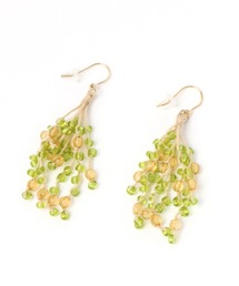 ビーズヤーンクラフトピアス