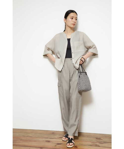 human woman（ヒューマンウーマン）の「◆キレイメカーゴパンツ（カーゴパンツ・レディース・カーキ/ブラウン・SMALL/MEDIUM）」の19枚目の写真