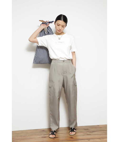 human woman（ヒューマンウーマン）の「◆キレイメカーゴパンツ（カーゴパンツ・レディース・カーキ/ブラウン・SMALL/MEDIUM）」の17枚目の写真