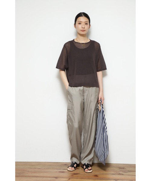 human woman（ヒューマンウーマン）の「◆キレイメカーゴパンツ（カーゴパンツ・レディース・カーキ/ブラウン・SMALL/MEDIUM）」の3枚目の写真
