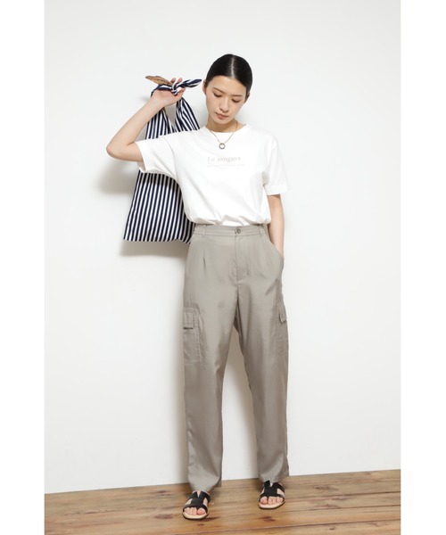 human woman（ヒューマンウーマン）の「◆キレイメカーゴパンツ（カーゴパンツ・レディース・カーキ/ブラウン・SMALL/MEDIUM）」の13枚目の写真