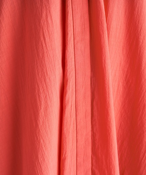 COLLAGE GALLARDAGALANTE（コラージュガリャルダガランテ）の「2WAY/バサッと羽織れる、リラックシーな１枚/シャツワンピース（シャツワンピース・レディース・ベージュ/ピンク/チャコールグレー・FREE）」の19枚目の写真