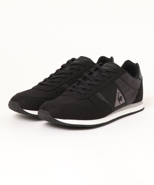 le coq sportif（ルコックスポルティフ）の「《le coq sportif》LE ﾎﾟﾙﾃ（スニーカー・メンズ・ブラウン系その他/トリコロール/ホワイト×イエロー/ブラック・43/41/42）」の2枚目の写真