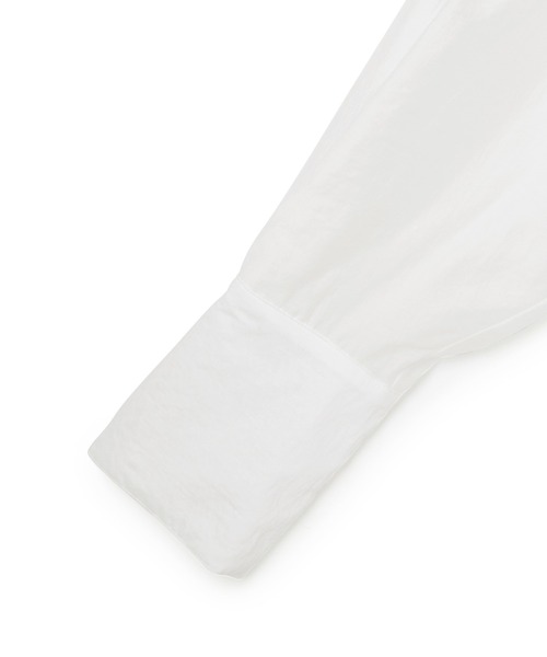 ADAM ET ROPE'(アダムエロペ)の「ビッグポケットガウン(カーディガン/ボレロ・レディース・ブラック/サックスブルー/ホワイト・FREE)」の18枚目の写真