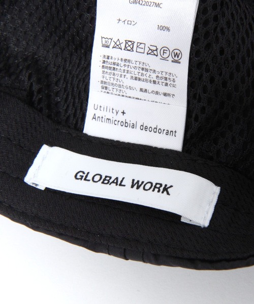 GLOBAL WORK（グローバルワーク）の「アラエルナイロンキャップ/ユニ/272412（キャップ・メンズ・ブラック/ブラウン/カーキ・FREE）」の19枚目の写真