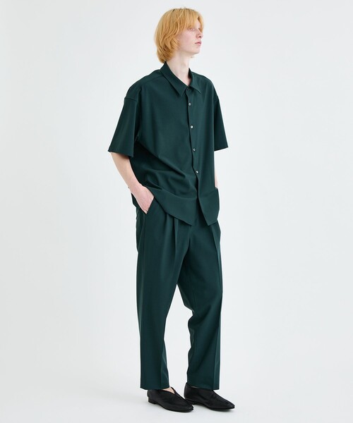 city(シティ)の「2TUCK SLACKS(スラックス・メンズ・ブラック/グリーン・1/2/3)」の10枚目の写真