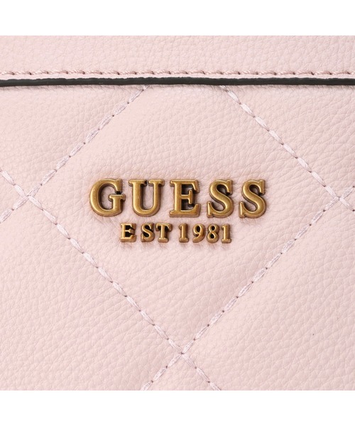 Guess（ゲス）の「ABEY Elite Girlfriend Satchel（ショルダーバッグ・レディース・ブラック/ライトピンク/ストーン・ONE SIZE）」の6枚目の写真