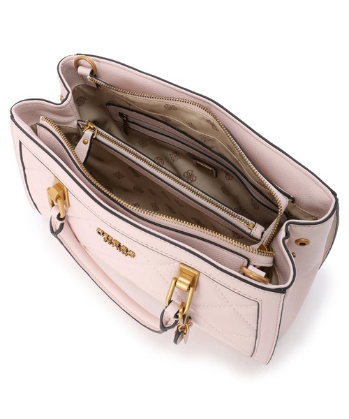 Guess（ゲス）の「ABEY Elite Girlfriend Satchel（ショルダーバッグ・レディース・ブラック/ライトピンク/ストーン・ONE SIZE）」の9枚目の写真