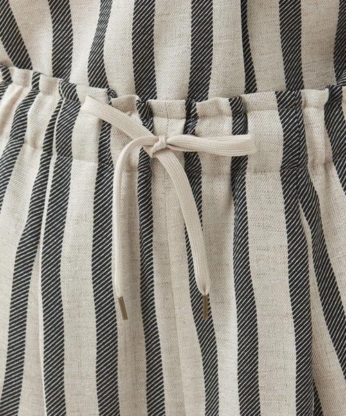 qualite（カリテ）の「《セットアップ対応》リネンライクストライプ  