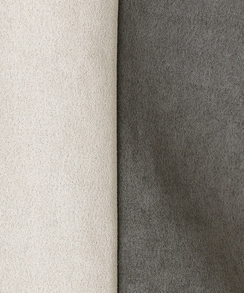 COMME CA ISM(コムサイズム)の「フェイクスエード 5分袖Tシャツ(Tシャツ/カットソー・メンズ・カーキ/グレー/ベージュ・MEDIUM/LARGE)」の18枚目の写真