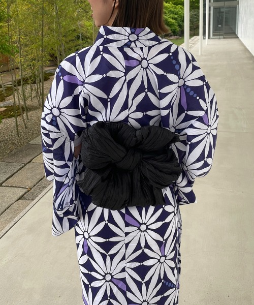 CAPRICIEUX LE'MAGE ゆかた3点SET〈ゆかた/兵児帯/下駄〉 CAPRICIEUX LE'MAGE（カプリシューレマージュ）の「ゆかた3点SET