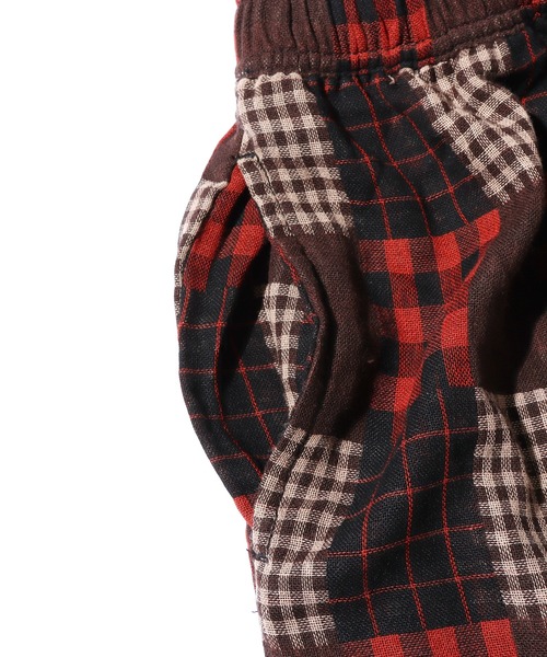 PLEASURES(プレジャー)の「PLEASURES/プレジャーズ HOOK UP SHORTS(スウェットパンツ・メンズ・ブラウン・M/XL/L)」の7枚目の写真