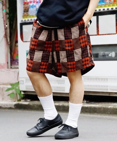 PLEASURES(プレジャー)の「PLEASURES/プレジャーズ HOOK UP SHORTS(スウェットパンツ・メンズ・ブラウン・M/XL/L)」の16枚目の写真