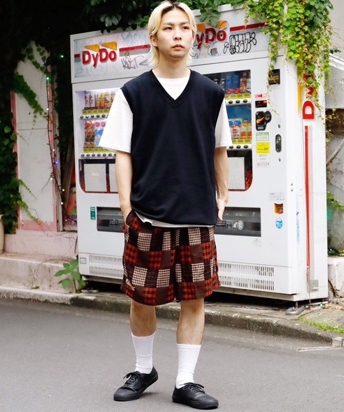 PLEASURES(プレジャー)の「PLEASURES/プレジャーズ HOOK UP SHORTS(スウェットパンツ・メンズ・ブラウン・M/XL/L)」の20枚目の写真