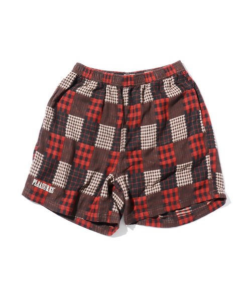 PLEASURES(プレジャー)の「PLEASURES/プレジャーズ HOOK UP SHORTS(スウェットパンツ・メンズ・ブラウン・M/XL/L)」の21枚目の写真