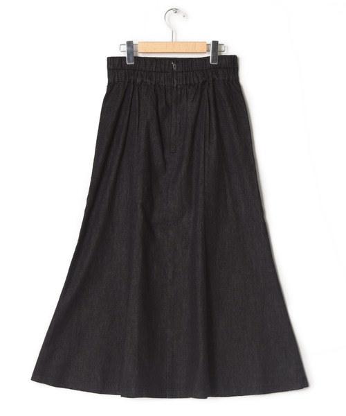 w closet（ダブルクローゼット）の「デニムマーメイドスカート（デニムスカート・レディース・ブラック/ブルー・FREE）」の8枚目の写真