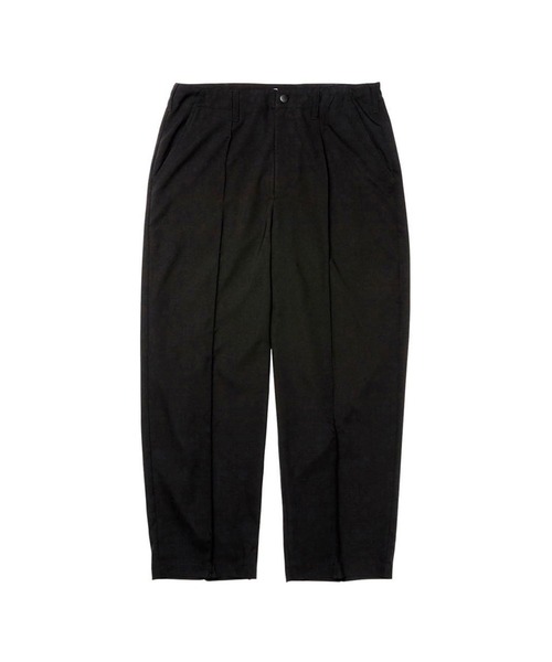 Evisen Skateboards(エビセンスケートボード)の「PIN TUCK STRETCH SLACKS(スラックス・メンズ・ブラック/ライトブラウン・LARGE/MEDIUM)」の2枚目の写真