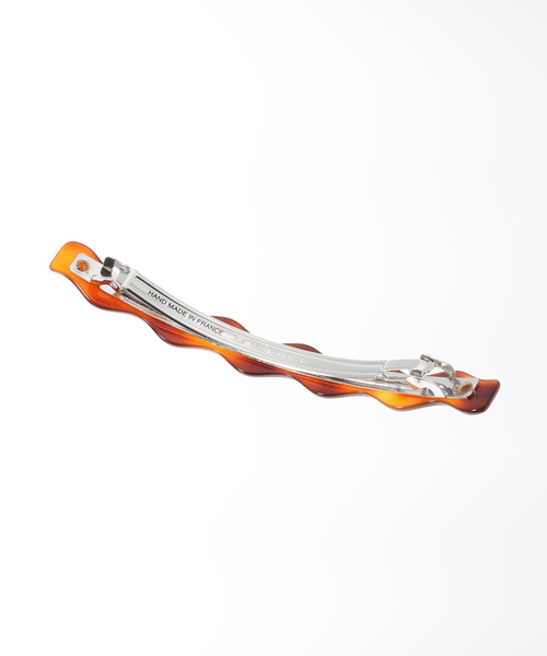 SLOBE IENA(スローブイエナ)の「【NP CREATION/エヌピークリエイション】ウェービーバレッタ(バレッタ/ヘアクリップ・レディース・ブラック/ブラウン/キャメル・FREE)」の9枚目の写真