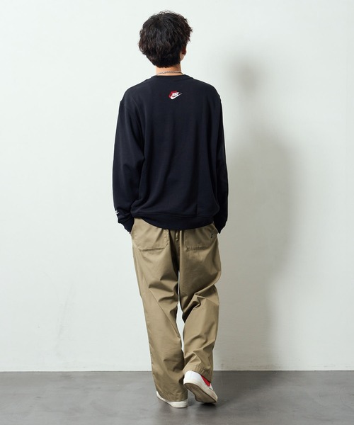 NIKE（ナイキ）の「【NIKE/ナイキ】 NSWL/S クルースウェット M FTA/DJ6915-010/ワンポイント刺繍ロゴスウェット（スウェット・メンズ・ブラック/グレー・SMALL/MEDIUM/LARGE/X-LARGE/XX-LARGE）」の15枚目の写真