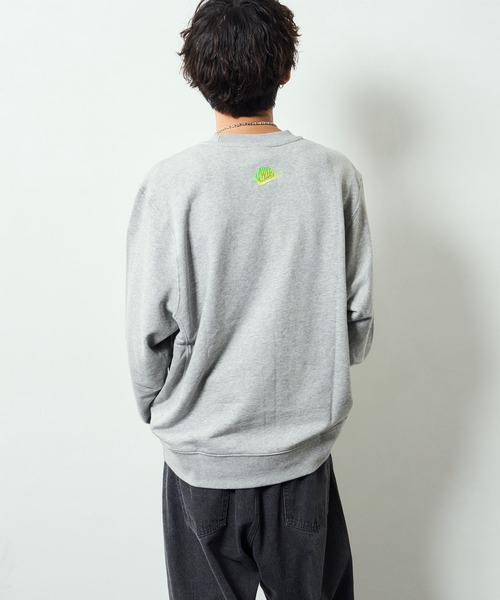 NIKE（ナイキ）の「【NIKE/ナイキ】 NSWL/S クルースウェット M FTA/DJ6915-010/ワンポイント刺繍ロゴスウェット（スウェット・メンズ・ブラック/グレー・SMALL/MEDIUM/LARGE/X-LARGE/XX-LARGE）」の18枚目の写真