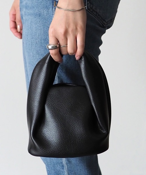 Riberry（リベリー）の「タックワンハンドルミニショルダーバッグ（ショルダーバッグ・レディース・ホワイト/ブラック/ベージュ/パープル/ピンク/イエロー/ピンク系その他・FREE）」の12枚目の写真